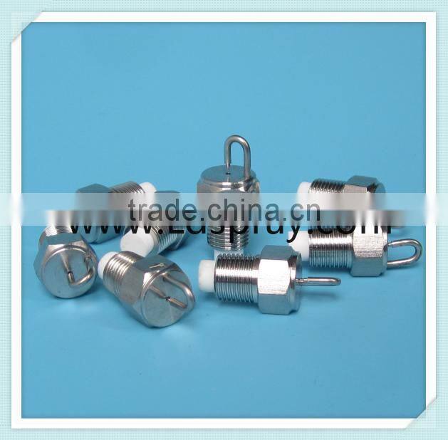 PJ impingement pin fine fog mist nozzle