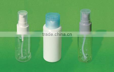 mini plastic bottle for cosmetic with plastic jar for travel ,convenient travel sets