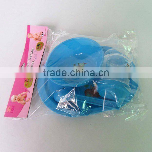 Wholesale 4pcs tableware plastic picnic set