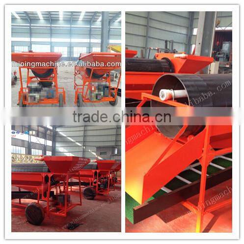 High qulity Alluvial gold mini Gold Trommel screen for Ghana