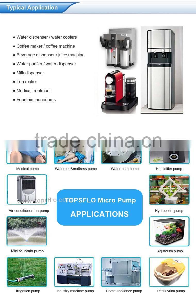 100 Celsius centrifugal FDA food grade machine dc 12v pump