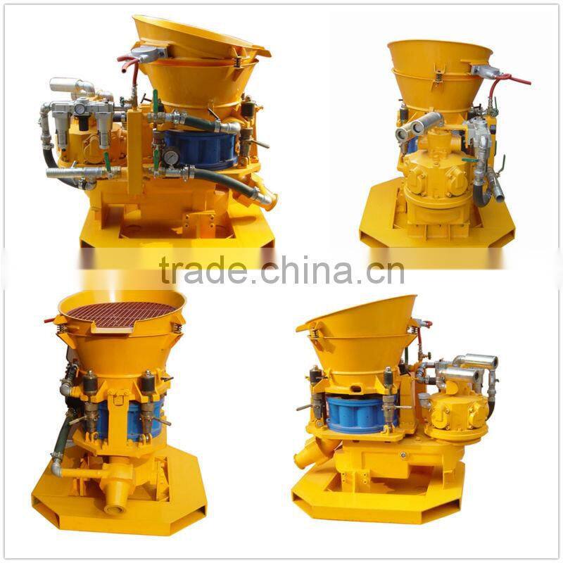 dry-mix durable shotcrete gunite machine for concrete repairing