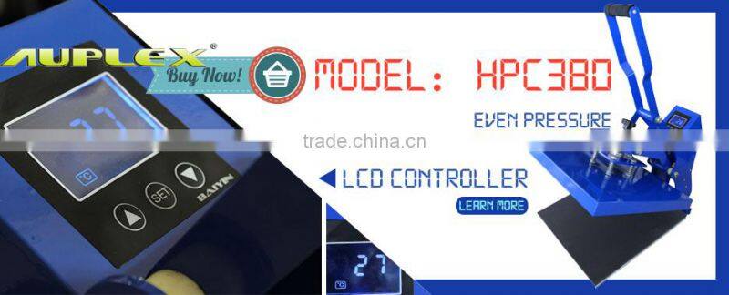 AUPLEX clam heat and press printing machine for t shirts