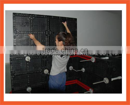 reusable plastic concrete formwork