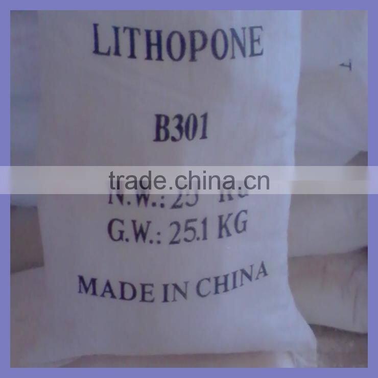 Barium zinc sulfate/ Lithopone B301,B311 (28%-30%) for paints, coating, plastic, rubber,masterbatch use