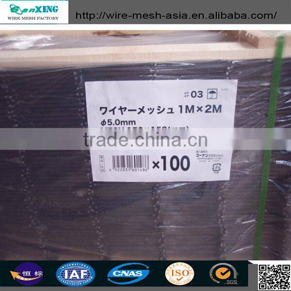 Factory professional hot sale high quality reinforcing welded mesh/ribbed welded mesh/brc welded wire mesh panel