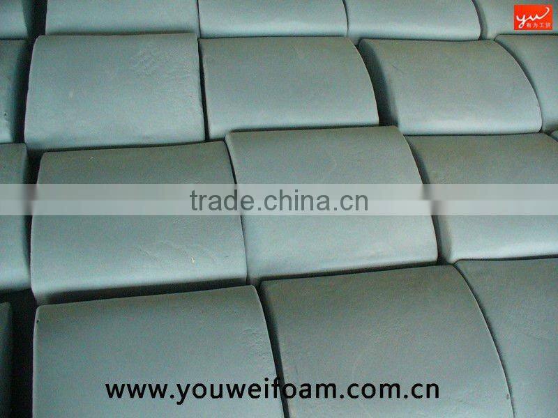 Bamboo memory foam back pillow