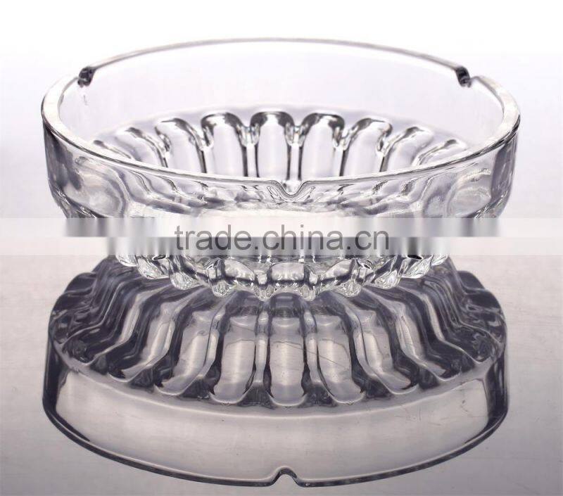 cheap price manufactory supply round glass ashtray clear glass ashtray