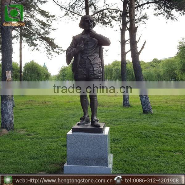 Outdoor Bronze Life Size William Shakespeare Sculpture