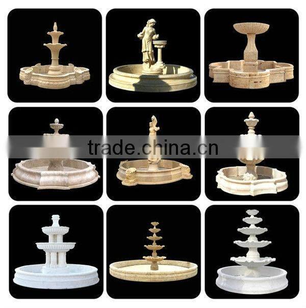 Natural Marble Large Garden Fountain