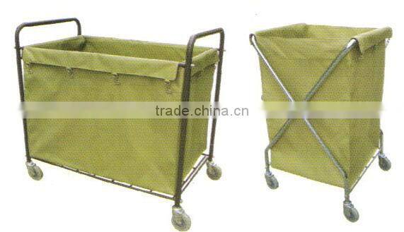 laundry cart, laundry hamper