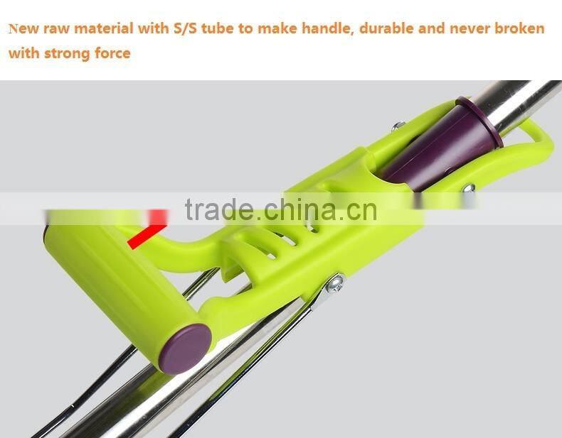 PVA Sponge twist cleaning Mop with Super Absorbent Sponge Head stick