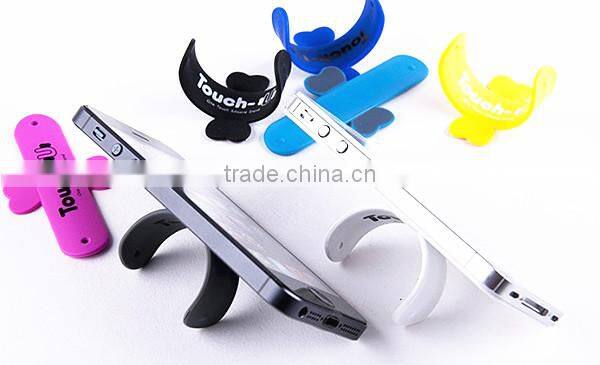 General Usage Touch U Silicone Mobile Stand for Apple, SAMSUNG, Blackberry, HTC, etc.
