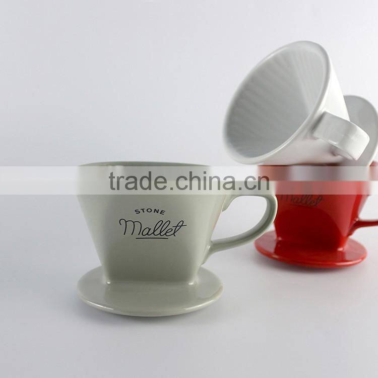 Wholesale ceramic coffee filter,coffee filter holder,coffee filter cup