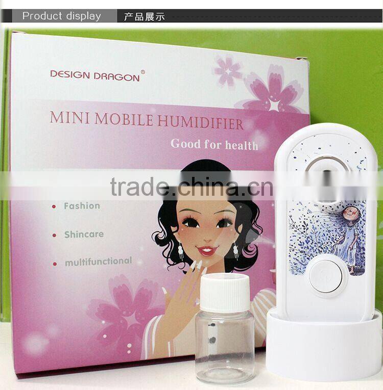 Portable nano ion spray beauty instrument lavender moisturizing spray hydrating ionized water embellish skin care spray