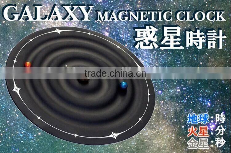 Creative Home Magic Galaxy Magnetic Wall Clock Decoration Household Clock Best Gifts