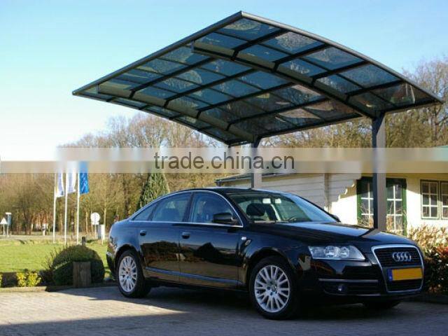 Aluminum structure carport car shelte car shed