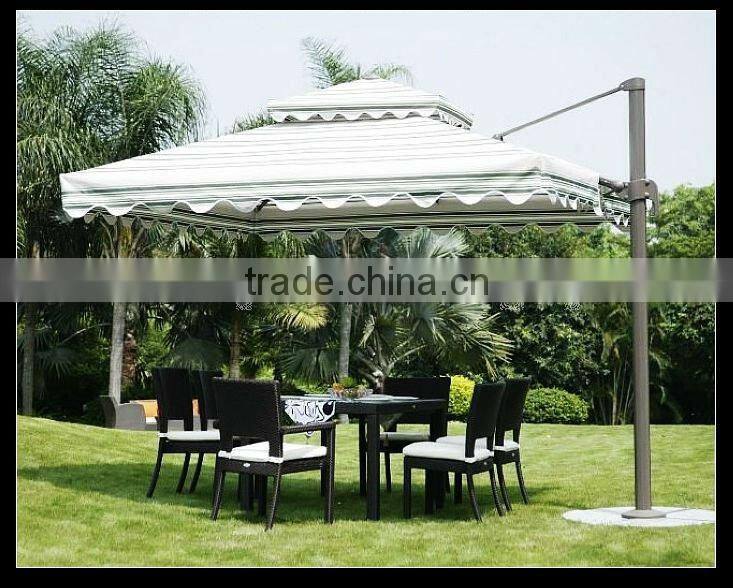 2013 Hot sale folded outdoor large gazebo tent with weather screen