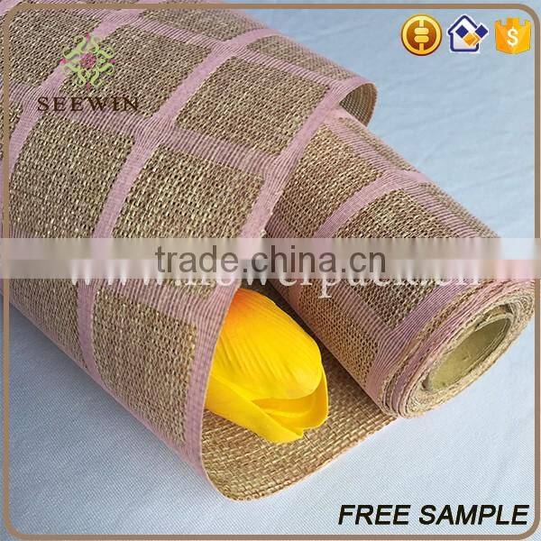 Awards Banquet table runner Moisture-Absorbent recycle jute fabric