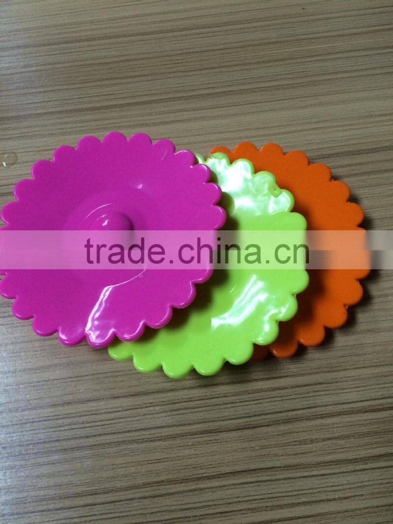 Green beautiful new design silicone cup lid