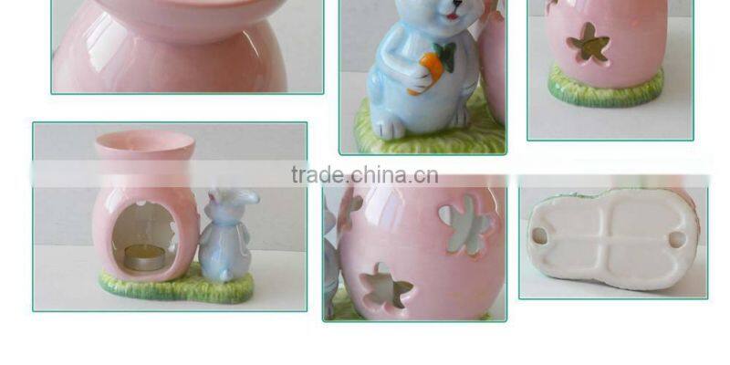 Easter decoration ceramic burner perfume