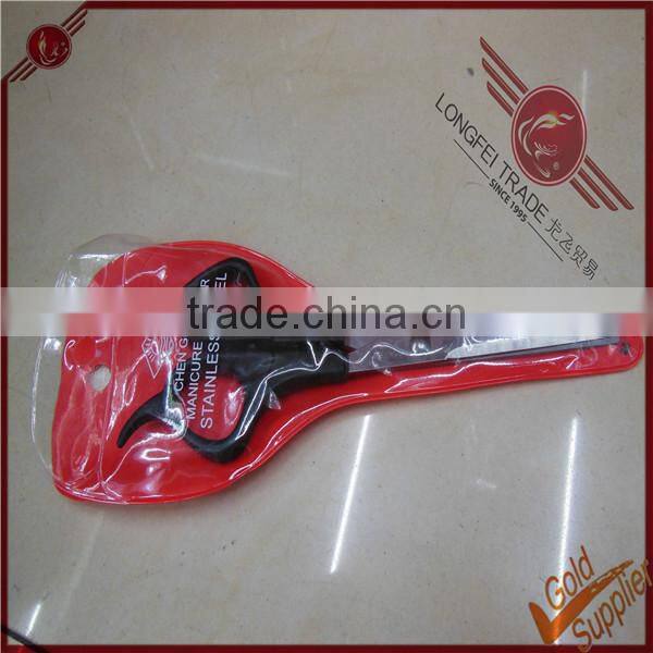 Professional black salon hair cutting shears