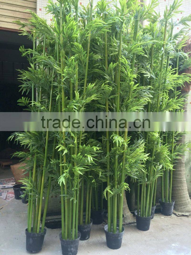M-15 Customized outdoor 800cm Artificial bamboo for swimming pool wall landscape decoration artificial bamboo