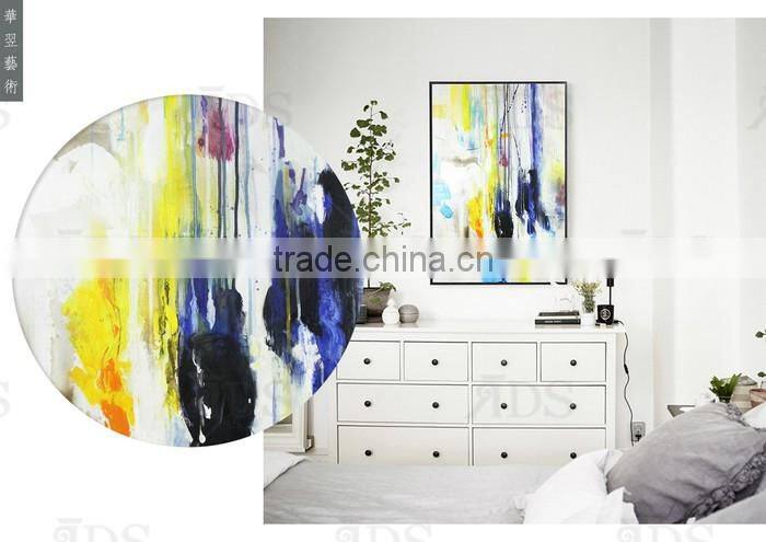 Natural scenery glass painting for home decoration