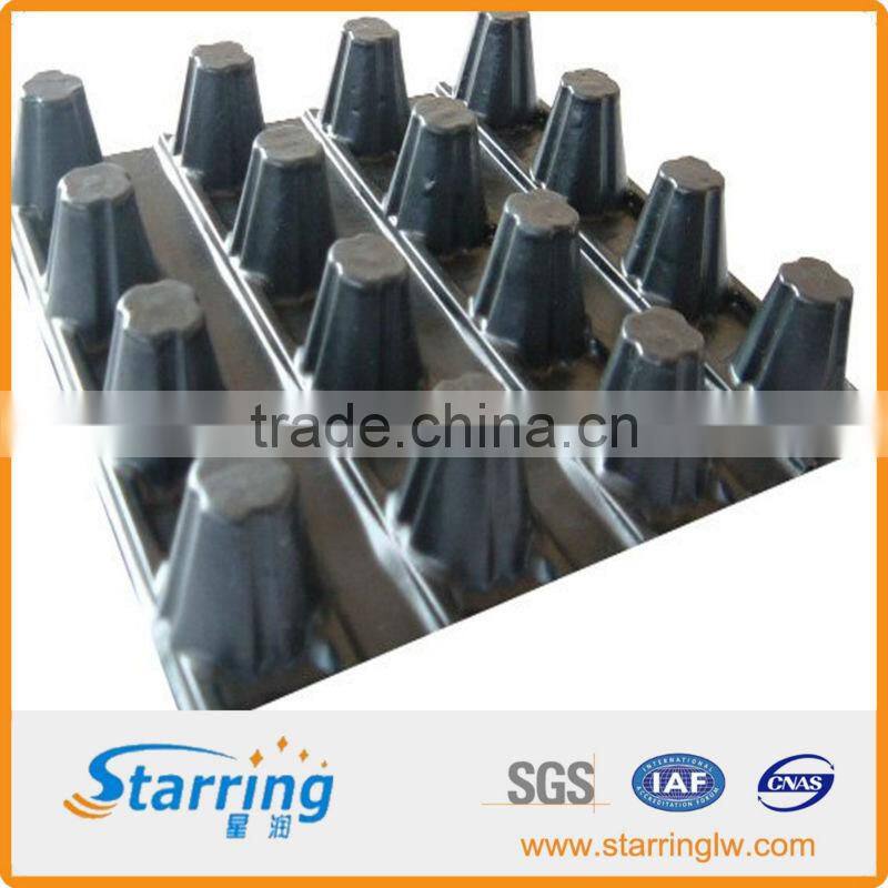 Wall drainage and protection sheet