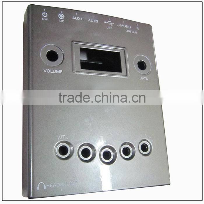 china ABS injection electronic drum plastic part