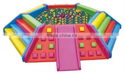 Train model funny soft play ball pool LT-2165I