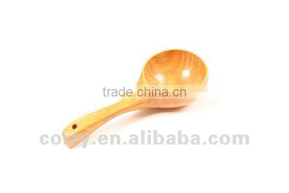 BAMBOO/WOODEN COOKING UTENSILS LADLE