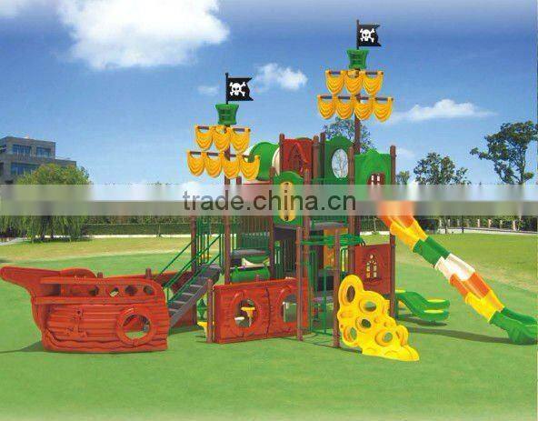 20 YEARS PRODUCTION EXPERIENCE - THEME PARK EQUIPMENT PIRATE SHIP OUTDOOR PLAYGROUND (HA-05501)