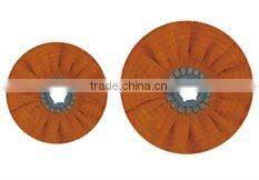 kmj-fb003 cloth polishing wheel ,bias cloth buff wheel ,tampico fiber brush