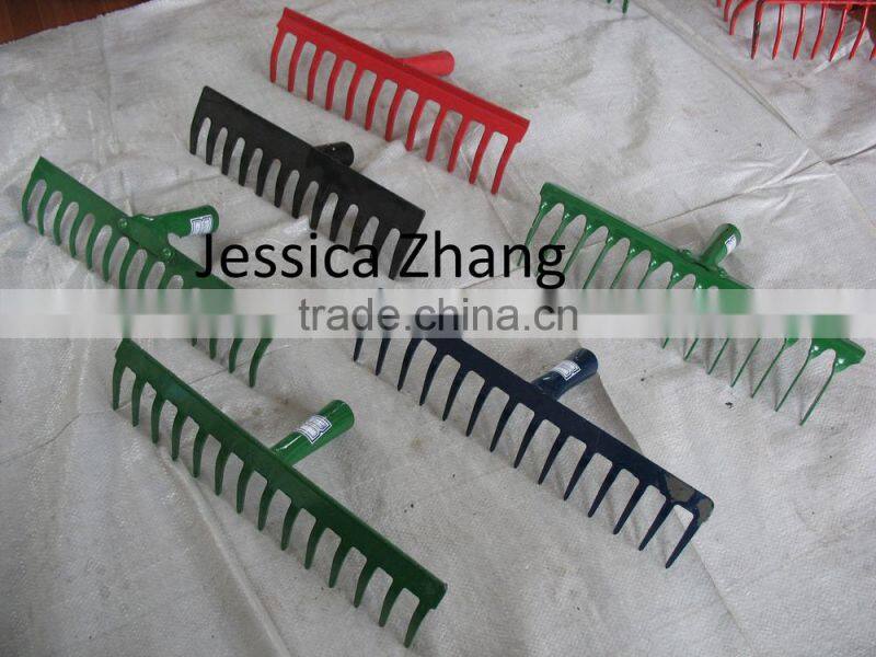 steel rake head 12/14/16 teeth/garden rake