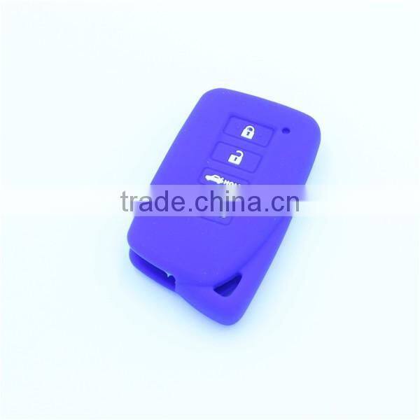 Silicone Grip Nonslip Protective Sleeve Cover Smartkey Keyfob for Lexus 4 buttons
