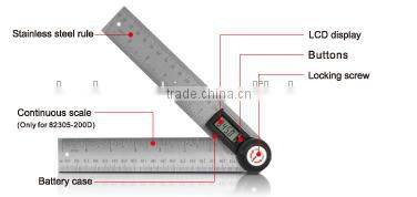 82305-200D woodworking angle finder ruler