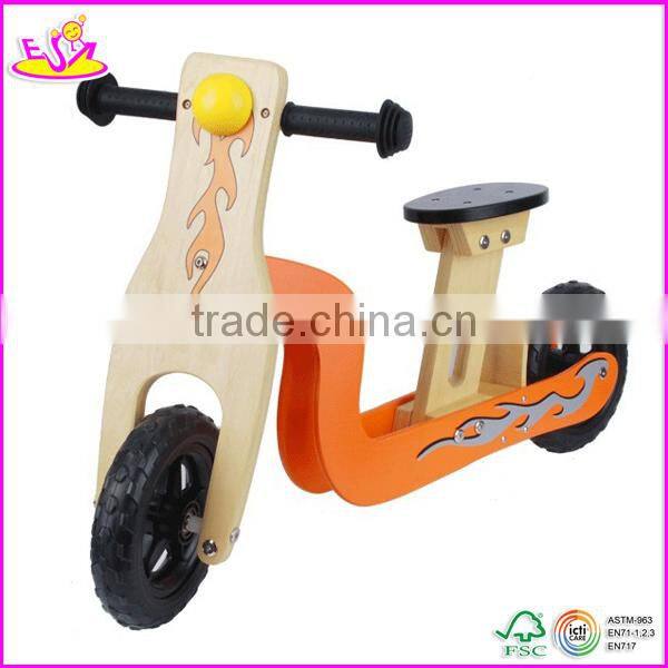 2015 hot sale high quality wooden bike,popular wooden balance bike,new fashion kids bike W16C076-D8