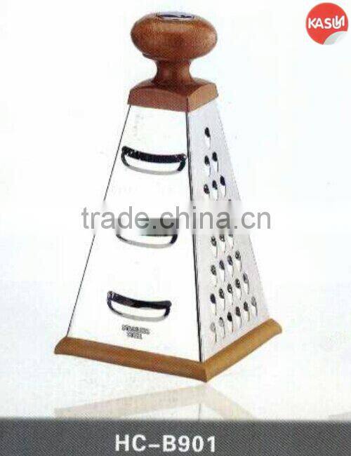 New come kithen tools for vegetable fruit chesse four side easy cut graters
