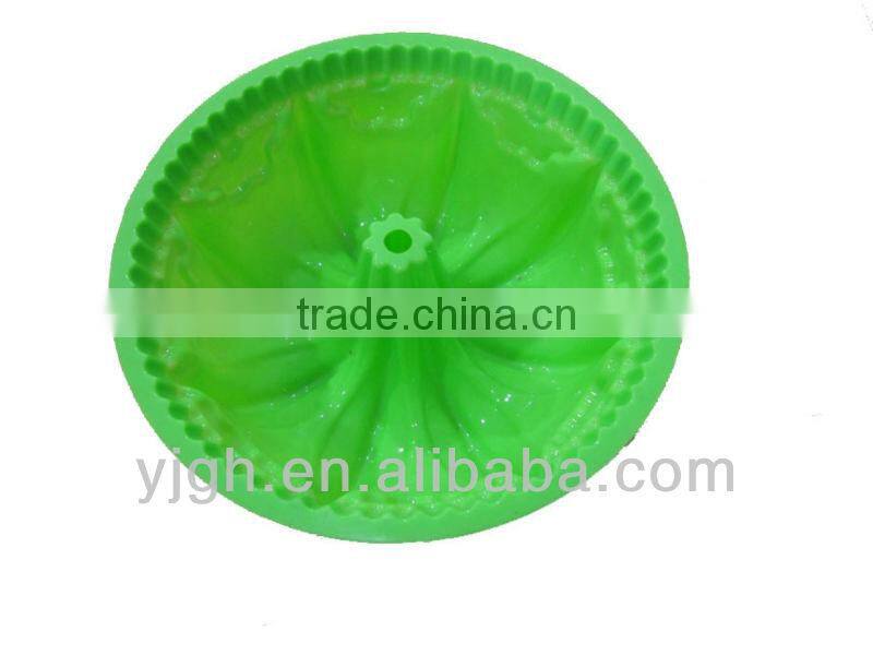 Lovely flower shape silicone cake molds