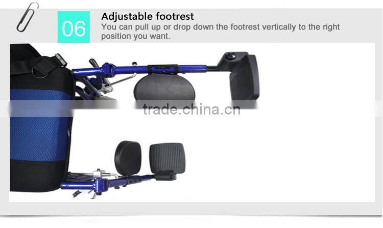 2015 new product used pediatric Children manual cerebral palsy reclining aluminum wheelchair wheelchairs