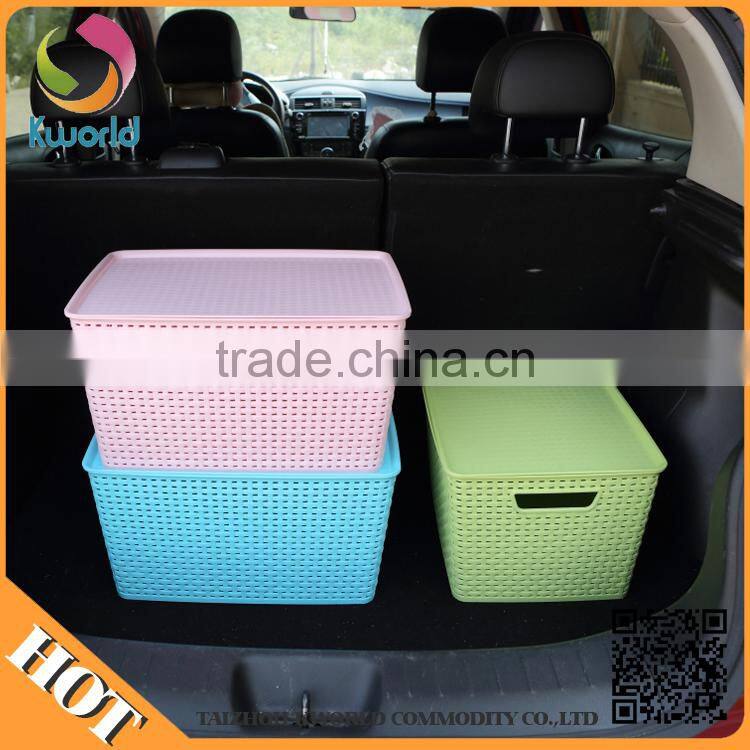 various durable using PP plastic storage box with lid