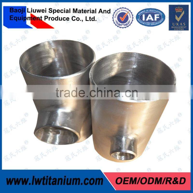 Outstanding Quality Titanium Pipe Fitting Lateral Tees