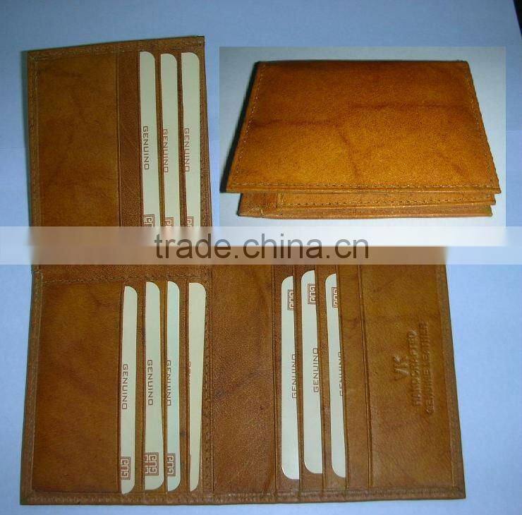 Mens genuine Leather Purse