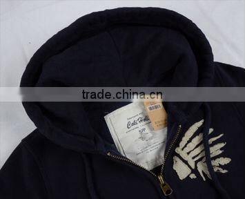 Best Quality Embroidered Cotton hoodies for men made in china, thick fleece winter hoodies for men