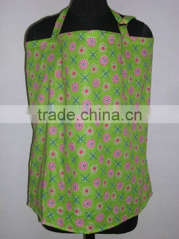 Turquoise Triangle Nursing Poncho