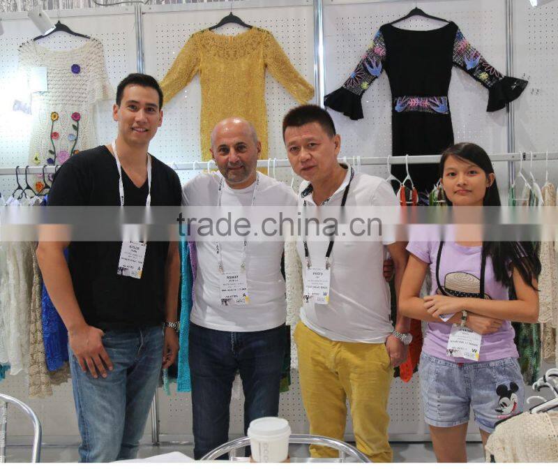 latest ladies mesh embroidery floral sleeveless mini casual lace dress