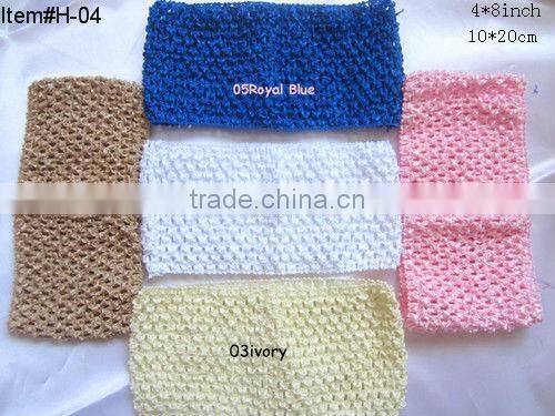 9inch wholesale crochet tube top lined tutu top