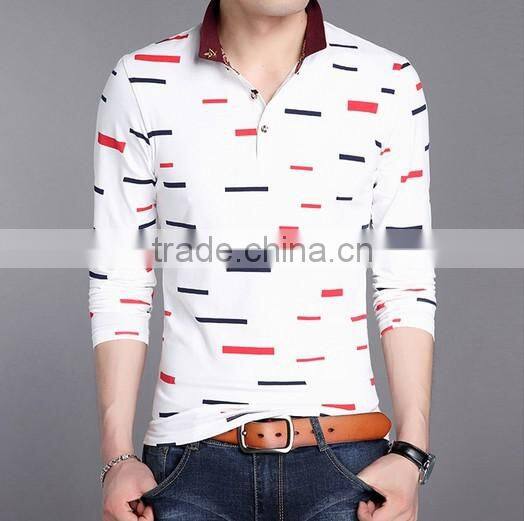 Professional wholesale high quality 2017 new style custom men short sleeve Polo shirt cotton