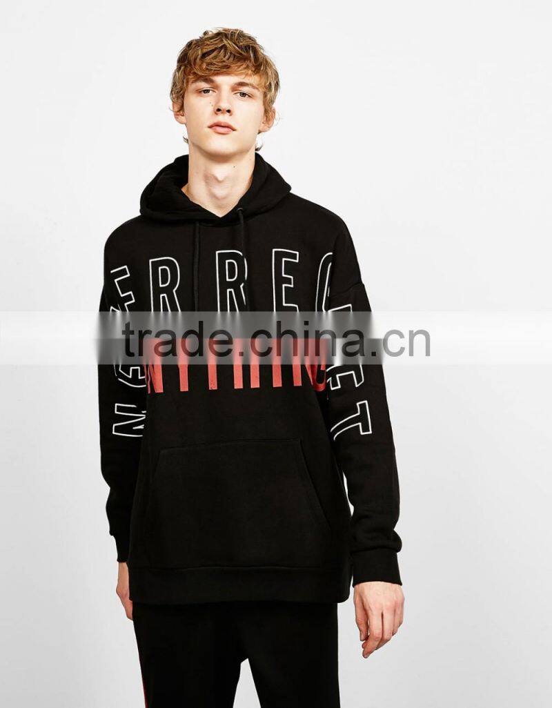 2017 custom hot sale couple lover sweatshirt hoodie with slogan